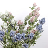 6 Heads Artificial Thistle Long Spray 83cmH
